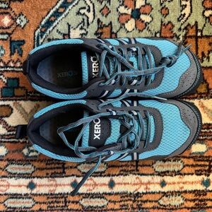 Xero Shoes Prio in beautiful Robin’s egg blue. Brand new never worn W 7.5